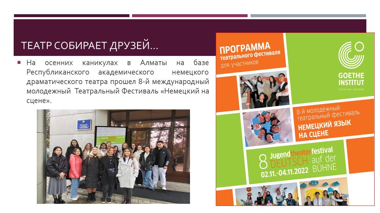 8-й молодёжный театральный фестиваль.