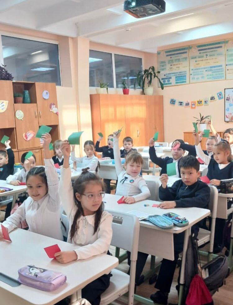 "Таза Қазақстан"бағдарламасы аясында сынып сағаттары. Классные часы в рамках программы «Таза Қазақстан».