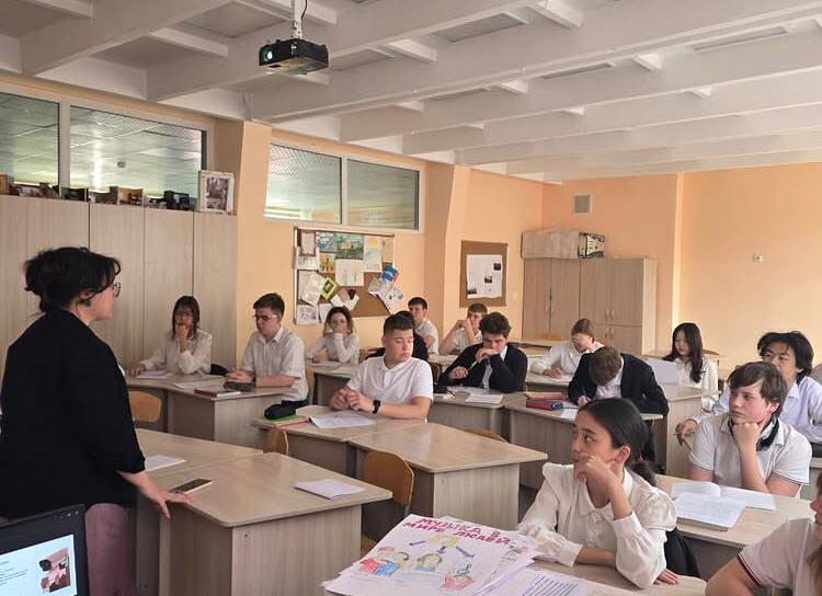 Оқушылармен құқықтық сауаттылық тақырыбында түсіндіру әңгімесі өткізілді. Разъяснительная беседа с учащимися на тему правовой грамотности.